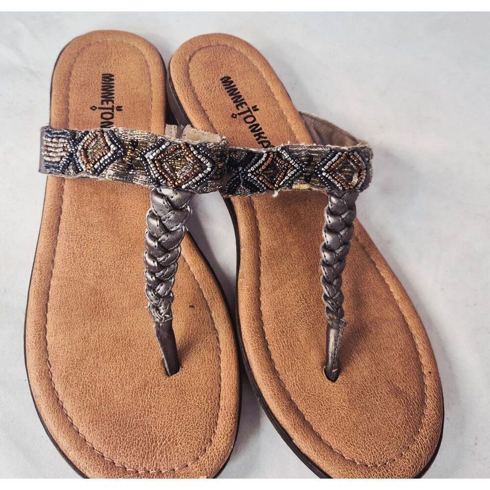 Minnetonka flip flops